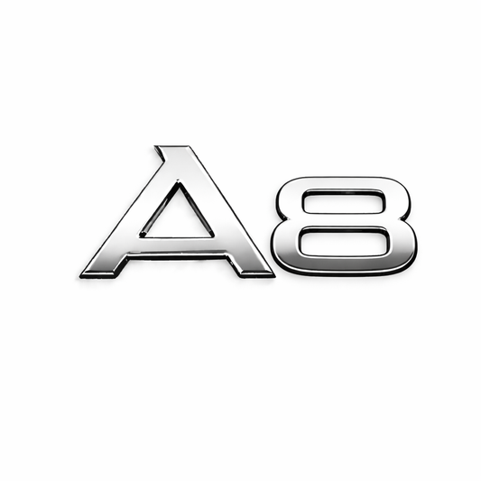 A8 Krom Bagaj Yazısı Audi Uyumlu
