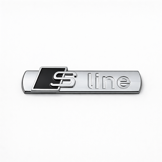 S Line Krom Bagaj Yazısı Audi Uyumlu