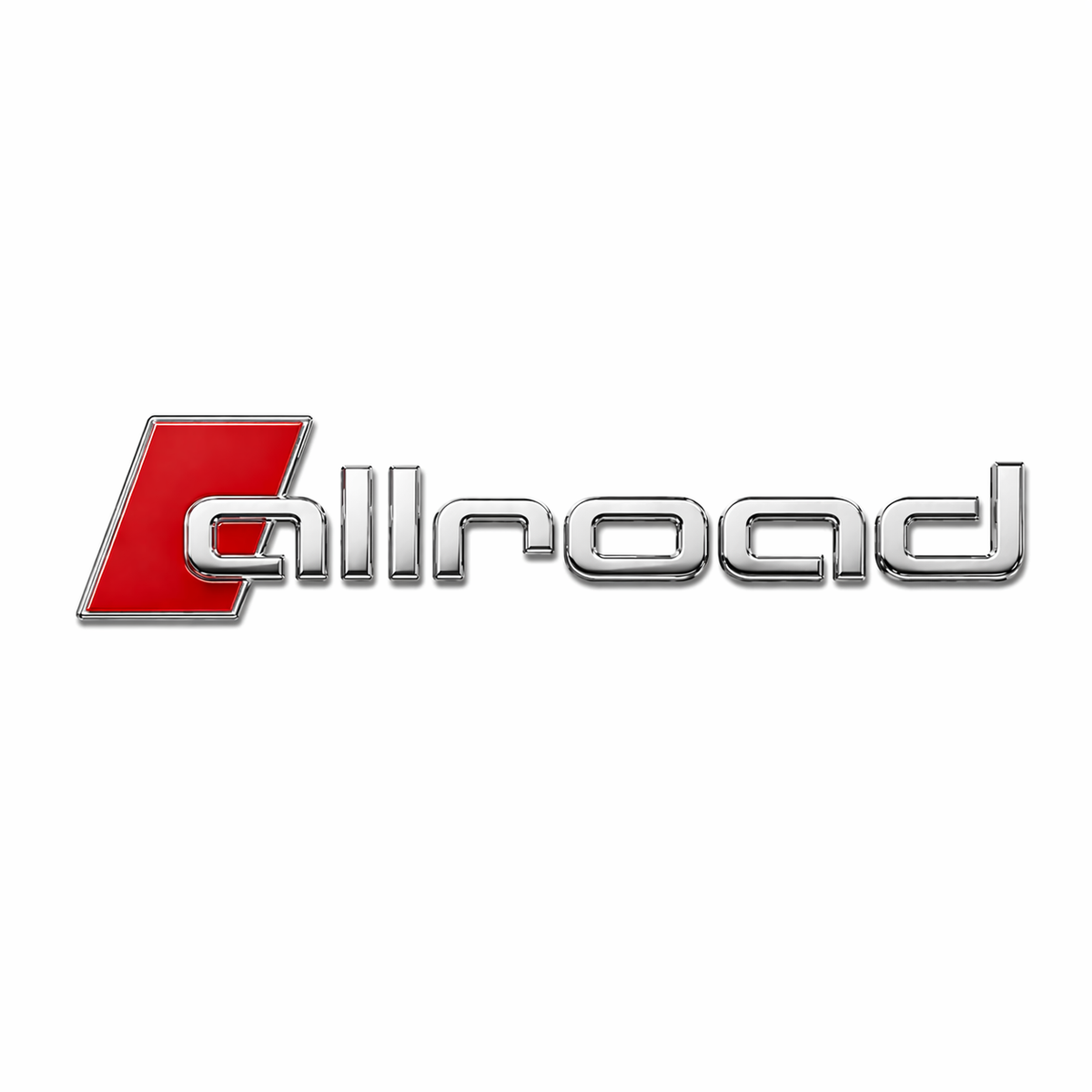 allroad Çerçeveli Krom Bagaj Yazısı Audi Uyumlu