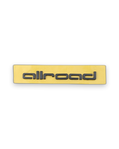 allroad Siyah Bagaj Yazısı Audi Uyumlu
