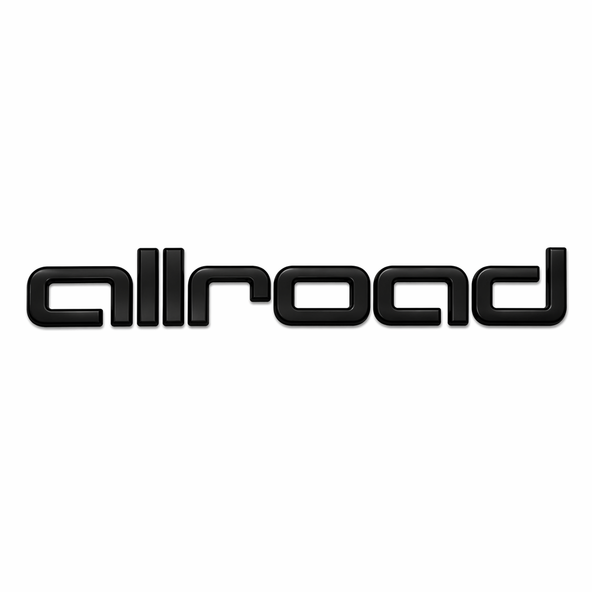 allroad Siyah Bagaj Yazısı Audi Uyumlu
