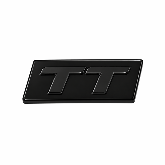 TT Ön panjur için yazı Siyah Ön Panjur Yazısı Audi Uyumlu