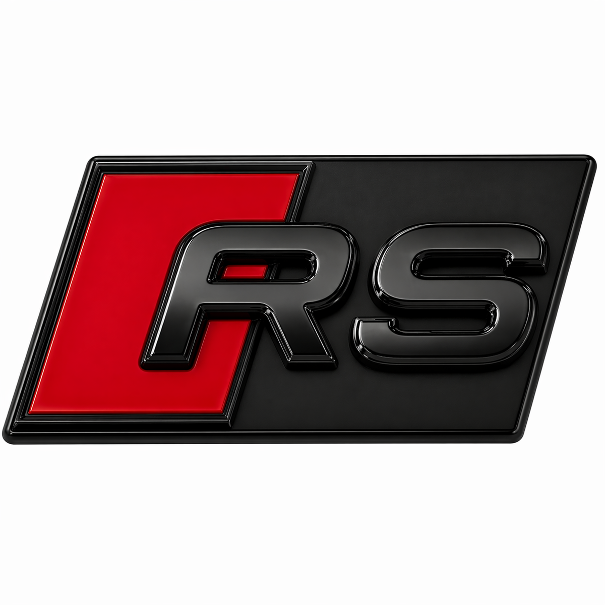 RS Ön panjur için Siyah Ön Panjur Yazısı Audi Uyumlu