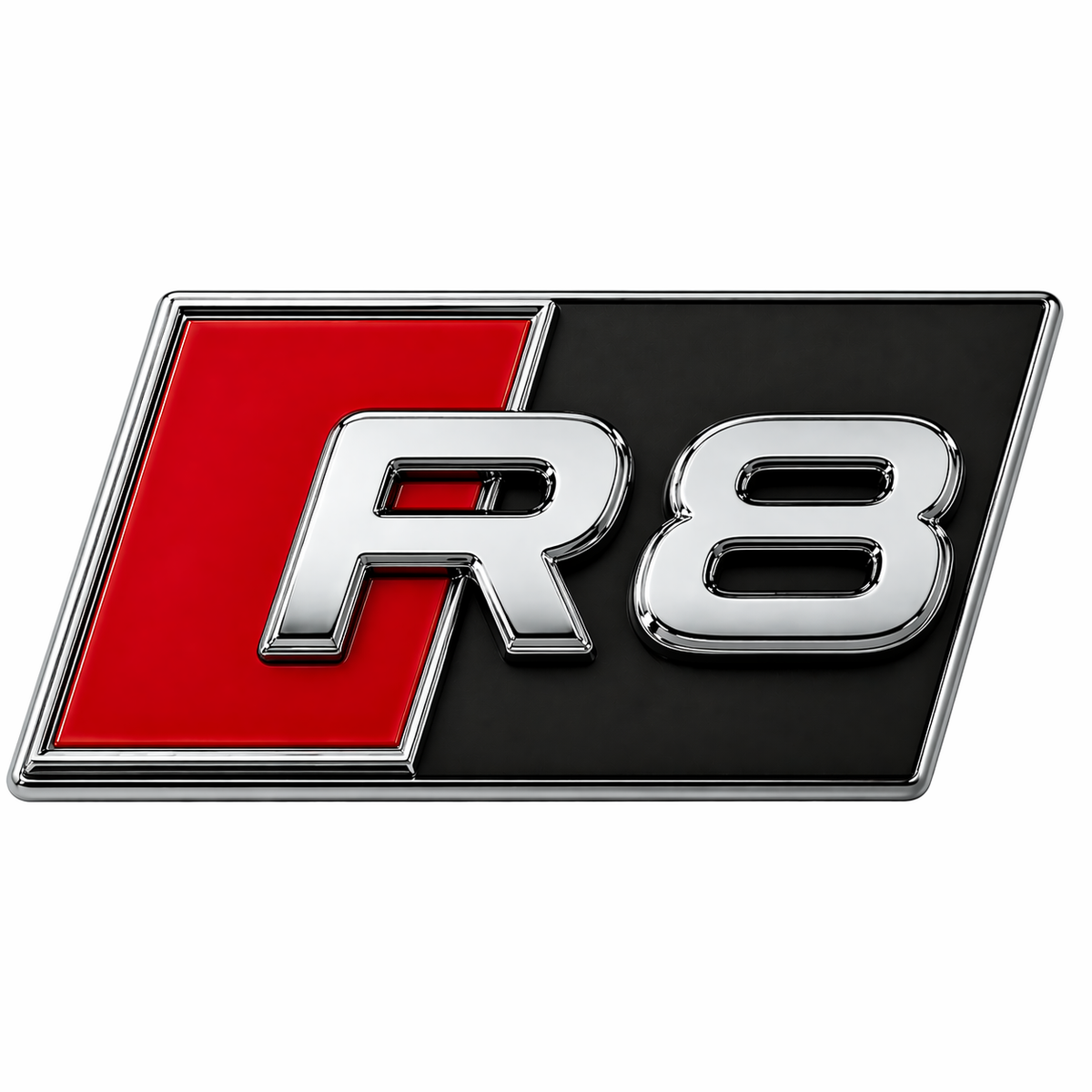 R8 Ön panjur için yazı Krom Ön Panjur Yazısı Audi Uyumlu