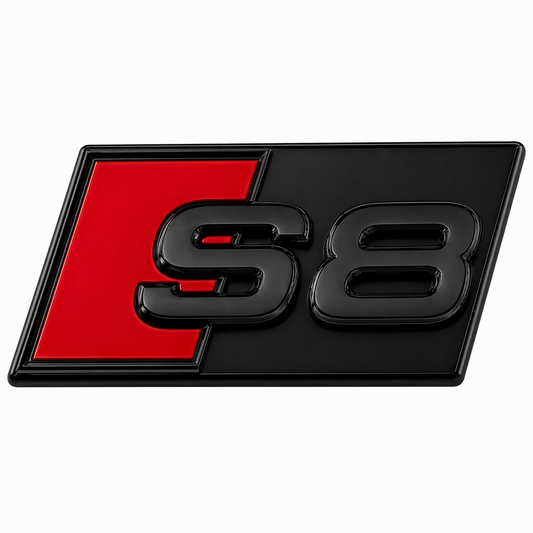 S8 Ön panjur Siyah Ön Panjur Yazısı Audi Uyumlu
