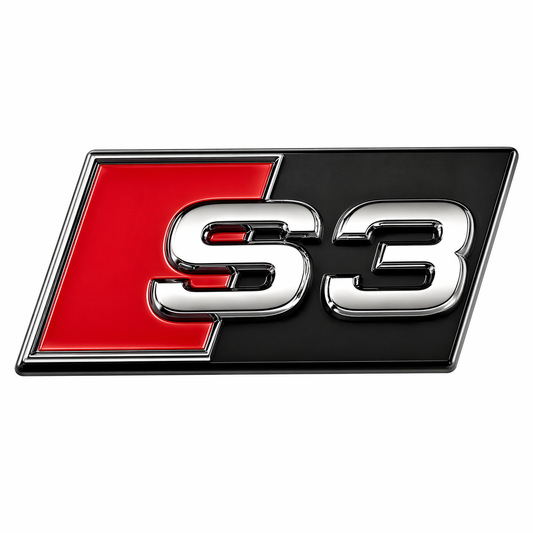 S3 Ön panjur Krom Ön Panjur Yazısı Audi Uyumlu