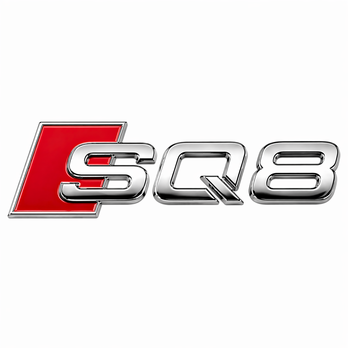 S Q8 Krom Bagaj Yazısı Audi Uyumlu