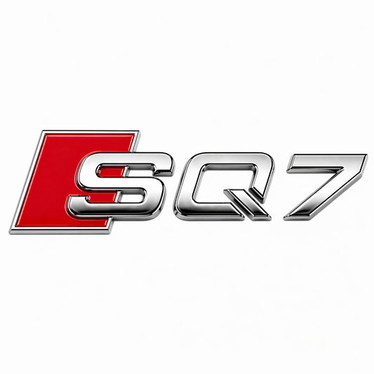 S Q7 Krom Bagaj Yazısı Audi Uyumlu