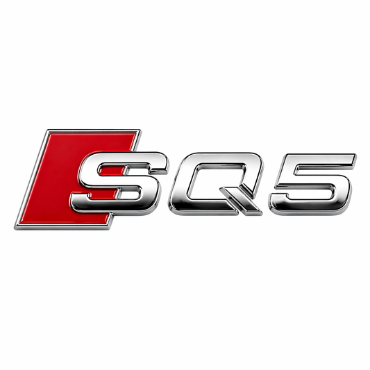 S Q5 Krom Bagaj Yazısı Audi Uyumlu