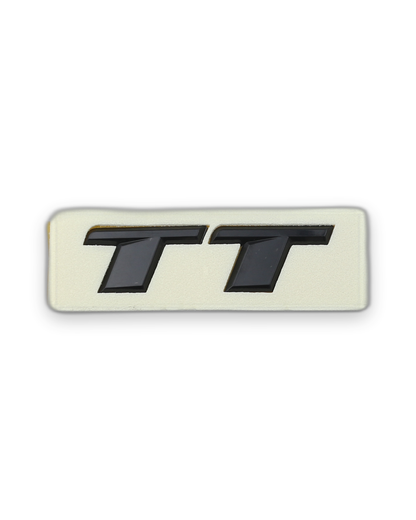 TT İtalik yazı Siyah Bagaj Yazısı Audi Uyumlu