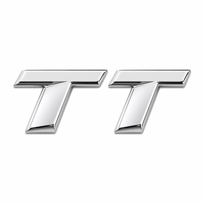 TT İtalik Krom Bagaj Yazısı Audi Uyumlu
