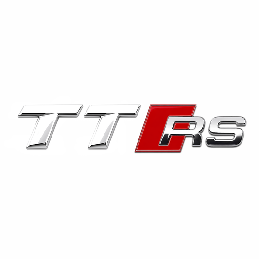 TT RS Krom Bagaj Yazısı Audi Uyumlu