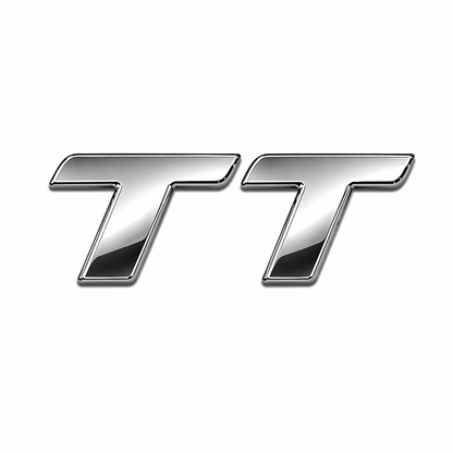 TT Krom Bagaj Yazısı Audi Uyumlu