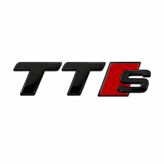 TT S Siyah Bagaj Yazısı Audi Uyumlu