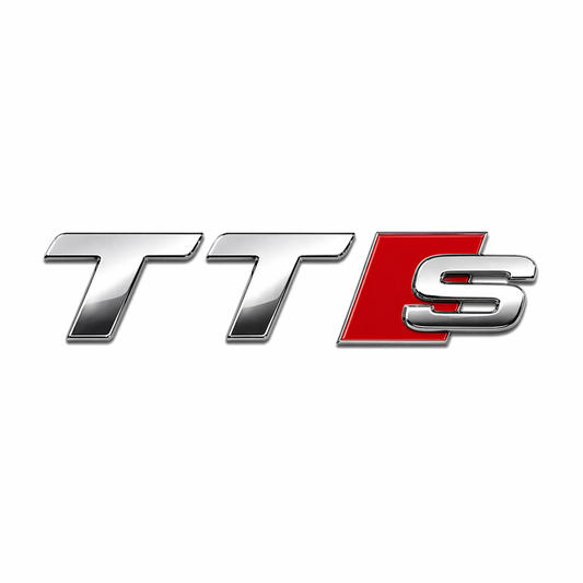 TT S Krom Bagaj Yazısı Audi Uyumlu