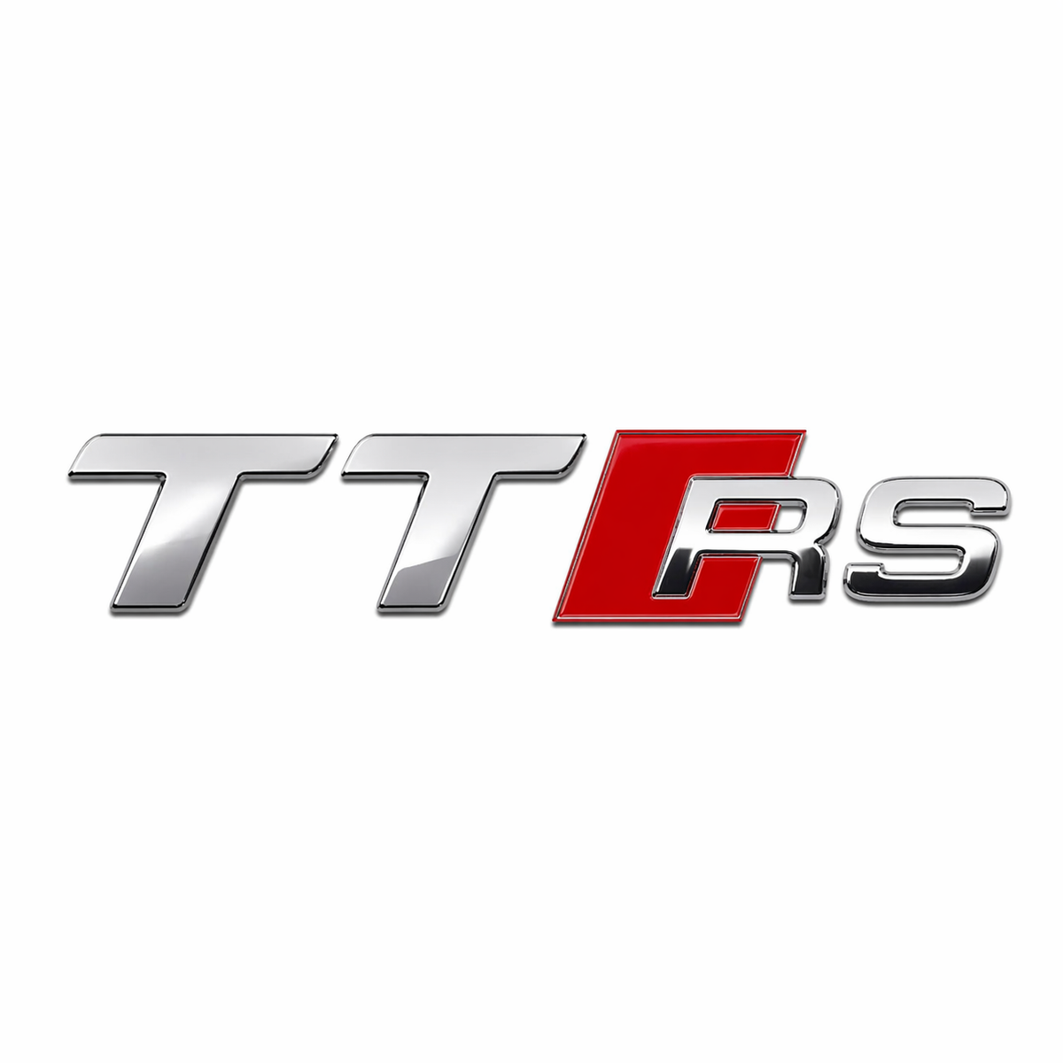 TT RS Krom Bagaj Yazısı Audi Uyumlu