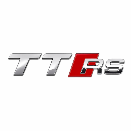 TT RS Krom Bagaj Yazısı Audi Uyumlu