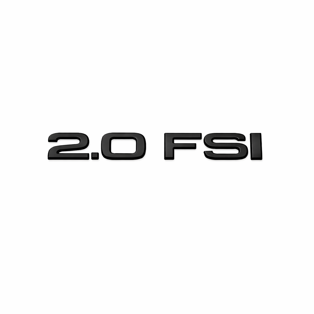 2.0 FSI Krom Bagaj Yazısı Audi Uyumlu