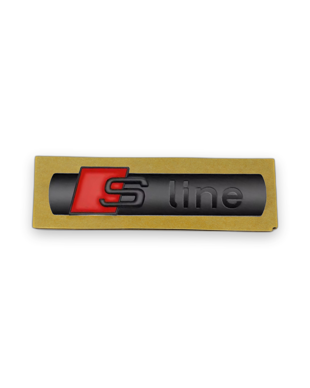 S Line Mat Siyah Bagaj Yazısı Audi Uyumlu