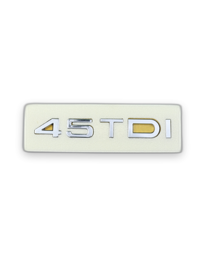 45 TDI Krom Bagaj Yazısı Audi Uyumlu