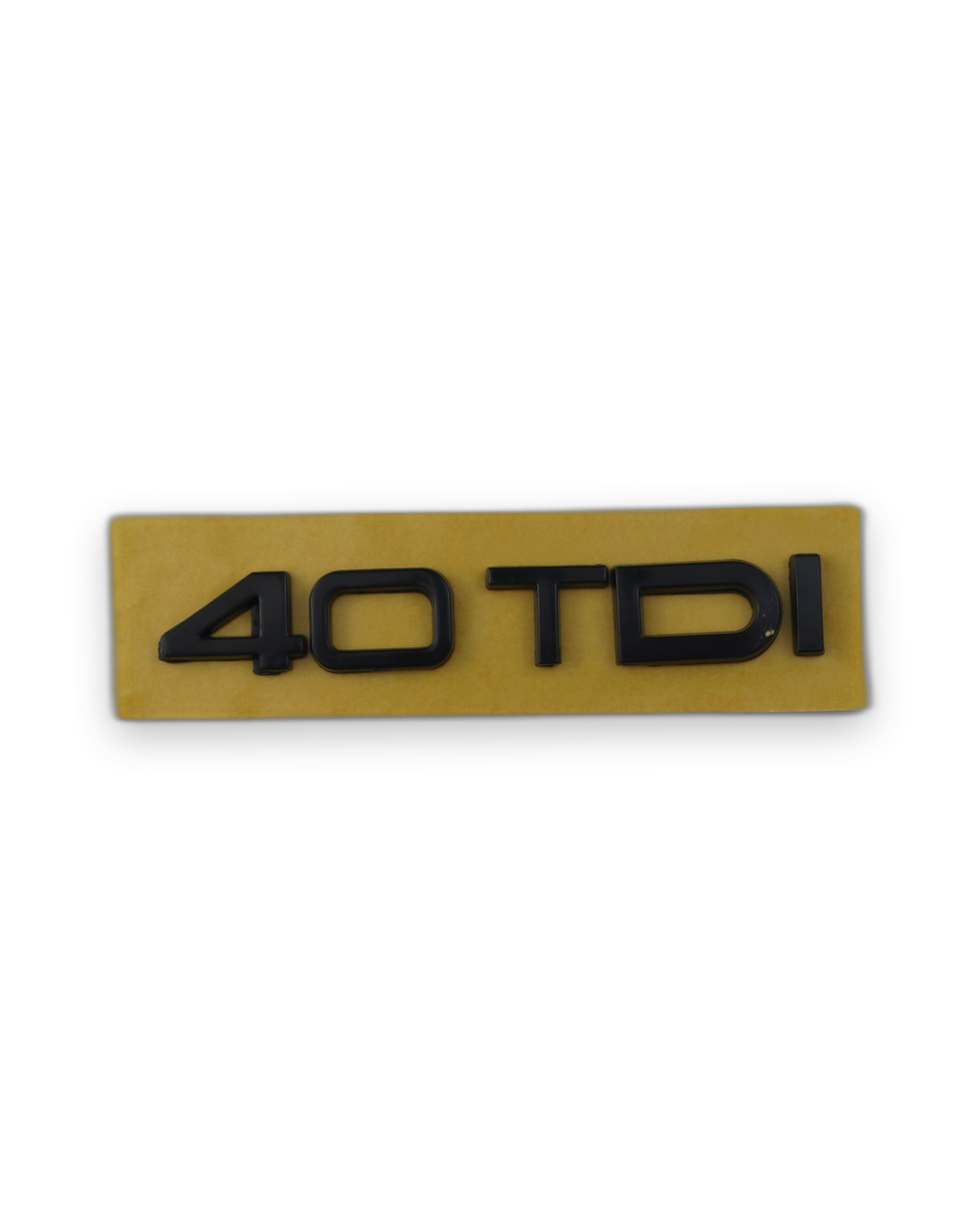 40 TDI Siyah Bagaj Yazısı Audi Uyumlu