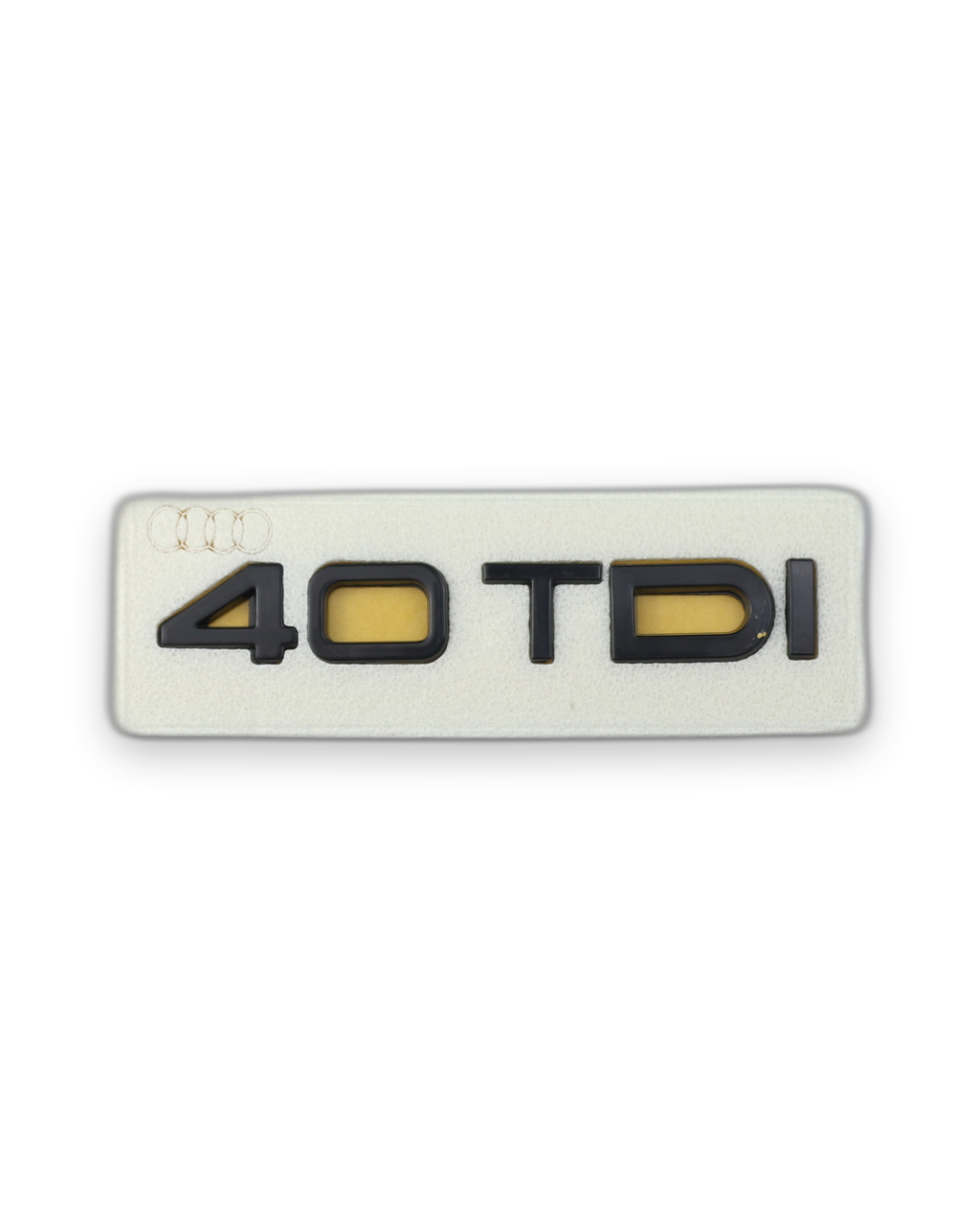 40 TDI Siyah Bagaj Yazısı Audi Uyumlu