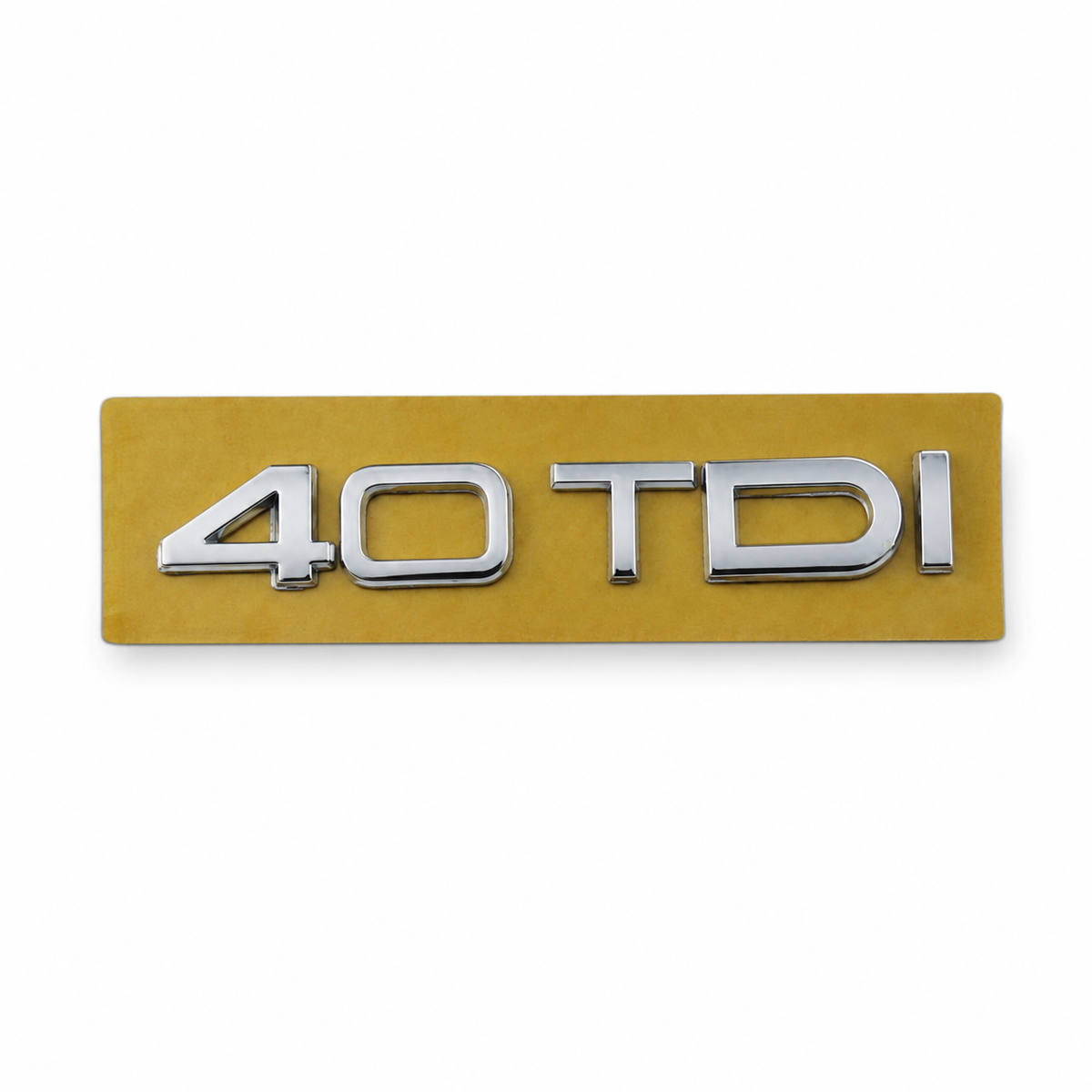 40 TDI Krom Bagaj Yazısı Audi Uyumlu