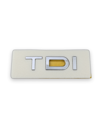 TDI Krom Bagaj Yazısı Audi Uyumlu
