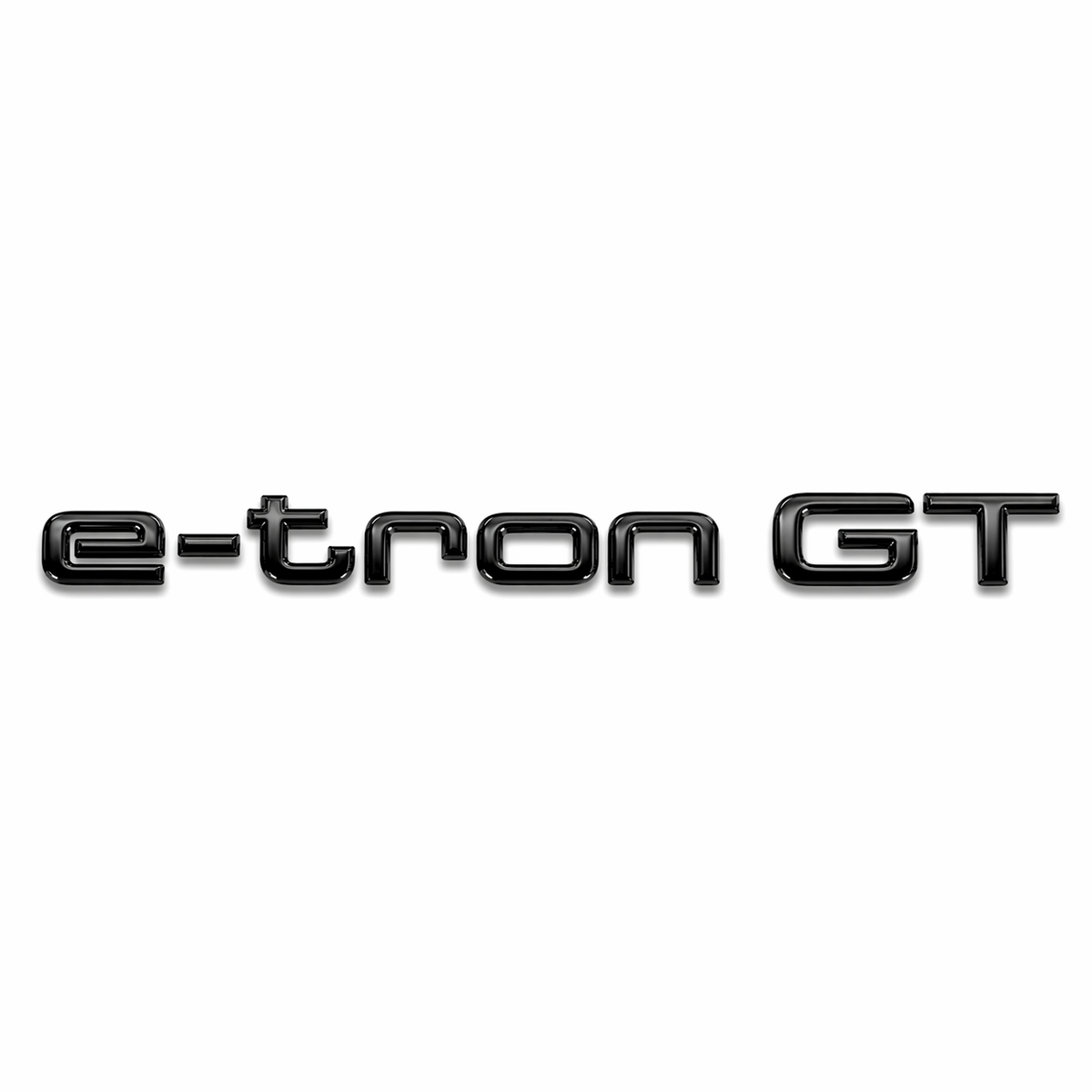 e-tron GT Siyah Bagaj Yazısı Audi Uyumlu