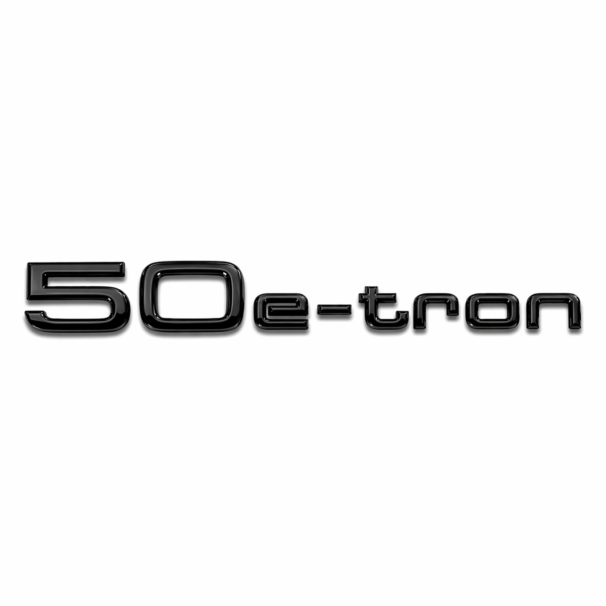 50 e-tron Siyah Bagaj Yazısı Audi Uyumlu