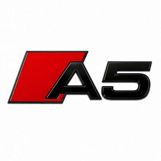 A5 2024-2025 Siyah Bagaj Yazısı Audi Uyumlu