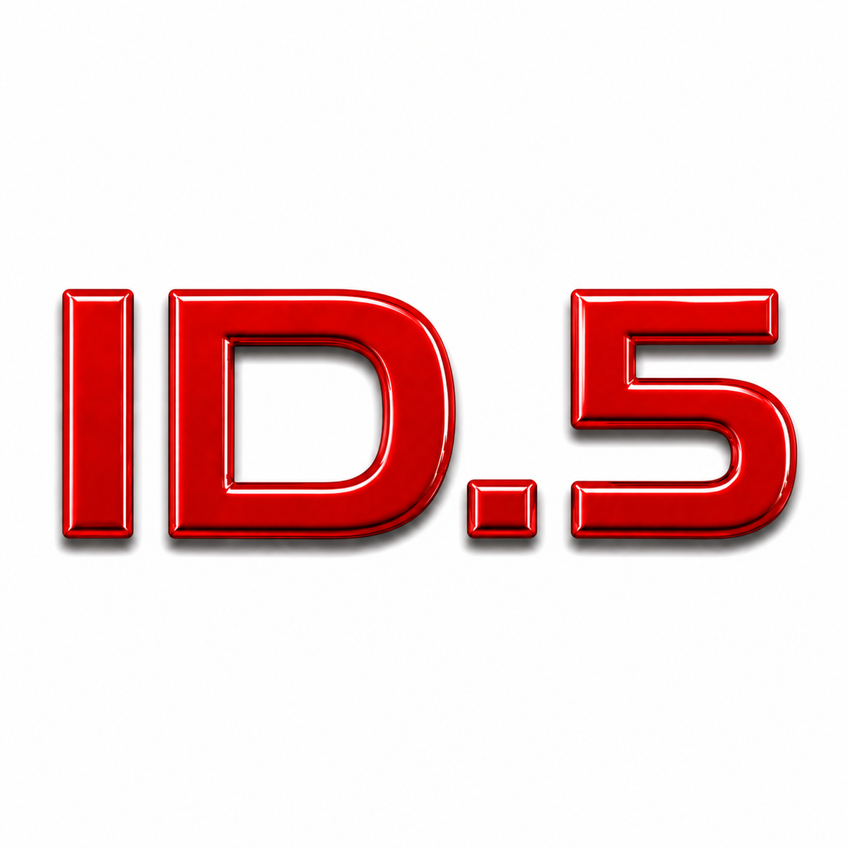 ID.5 Kırmızı Bagaj Yazısı Audi Uyumlu