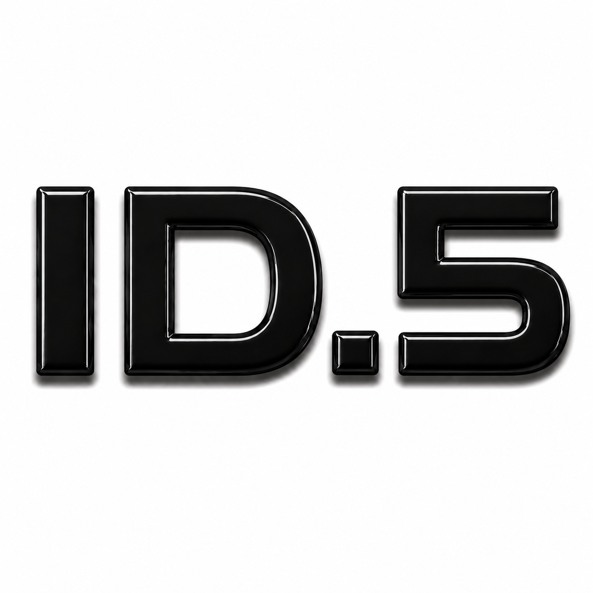 ID.5 Siyah Bagaj Yazısı Audi Uyumlu