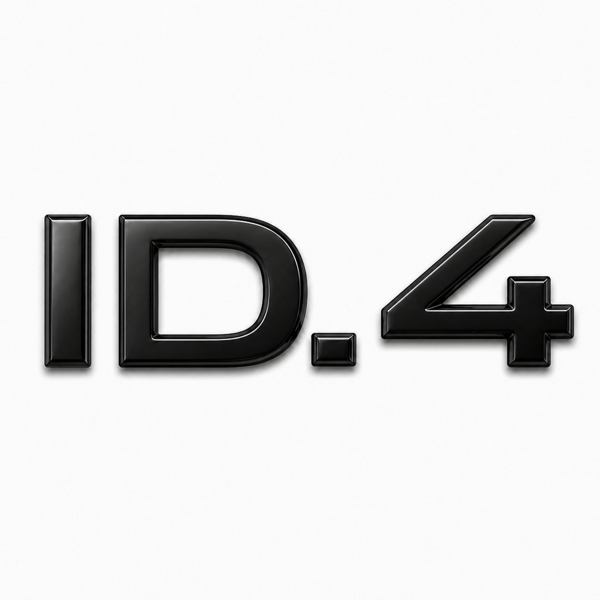 ID.4 Siyah Bagaj Yazısı Audi Uyumlu