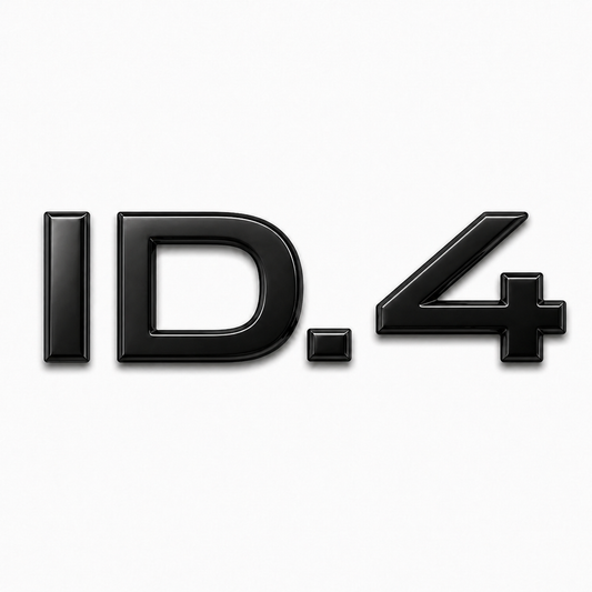 ID.4 Siyah Bagaj Yazısı Audi Uyumlu