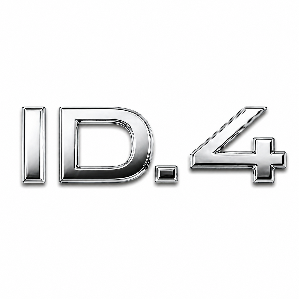 ID.4 Krom Bagaj Yazısı Audi Uyumlu