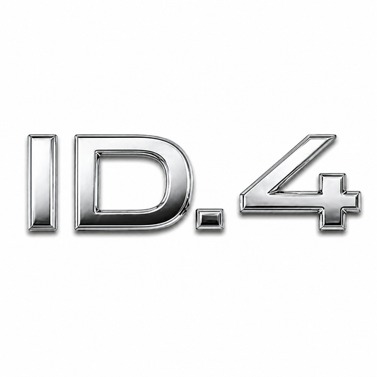 ID.4 Krom Bagaj Yazısı Audi Uyumlu