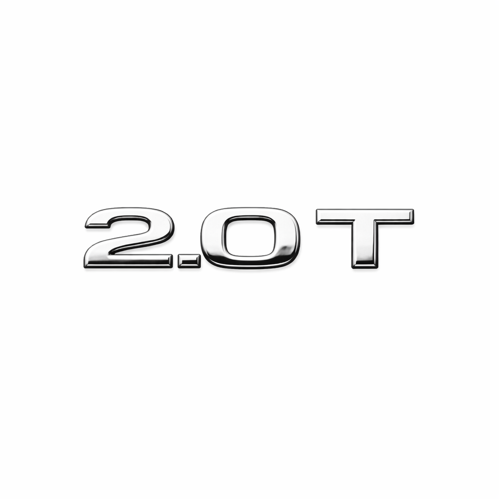 2.0 T Krom Bagaj Yazısı Audi Uyumlu