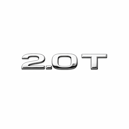 2.0 T Krom Bagaj Yazısı Audi Uyumlu