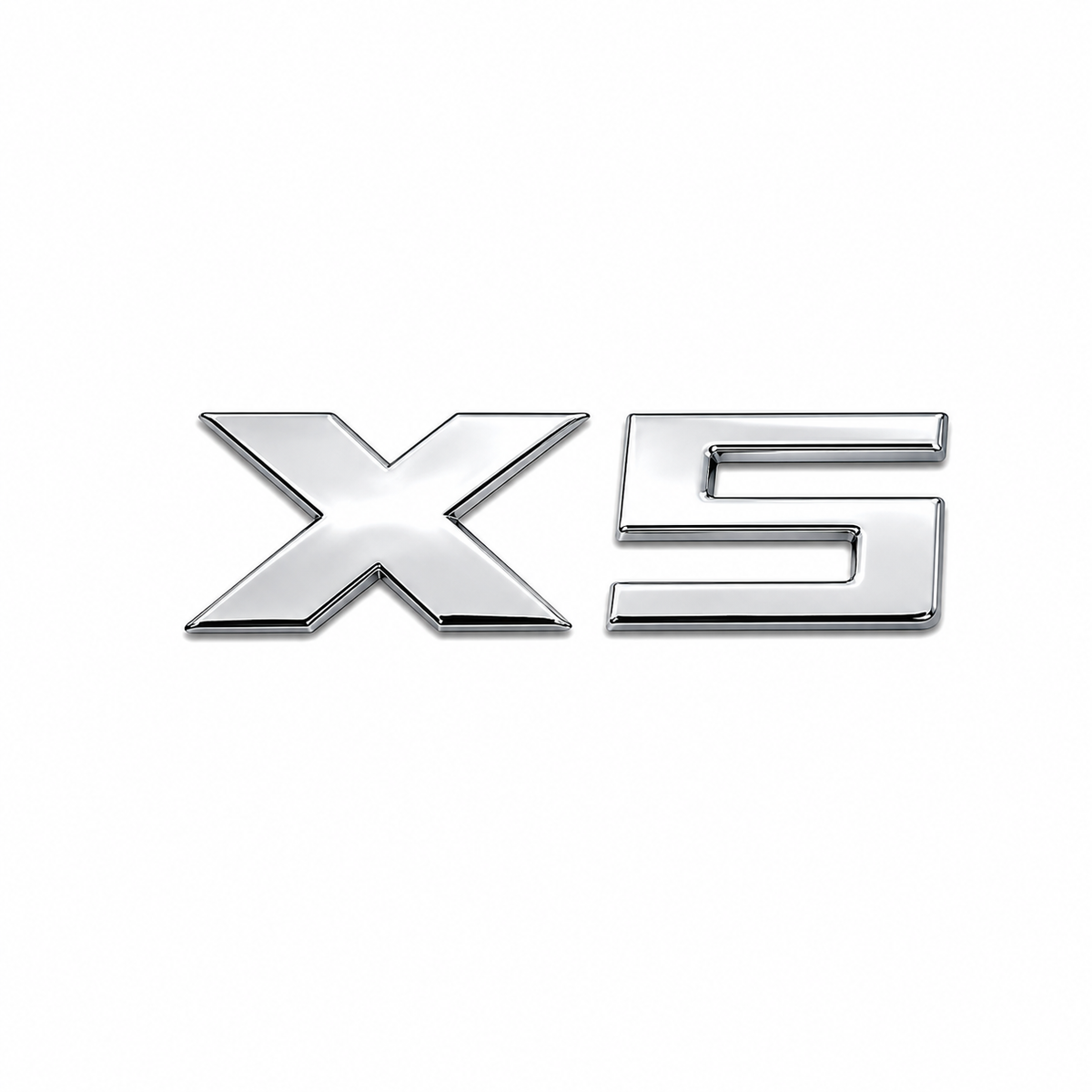 X5 Krom Bagaj Yazısı BMW Uyumlu