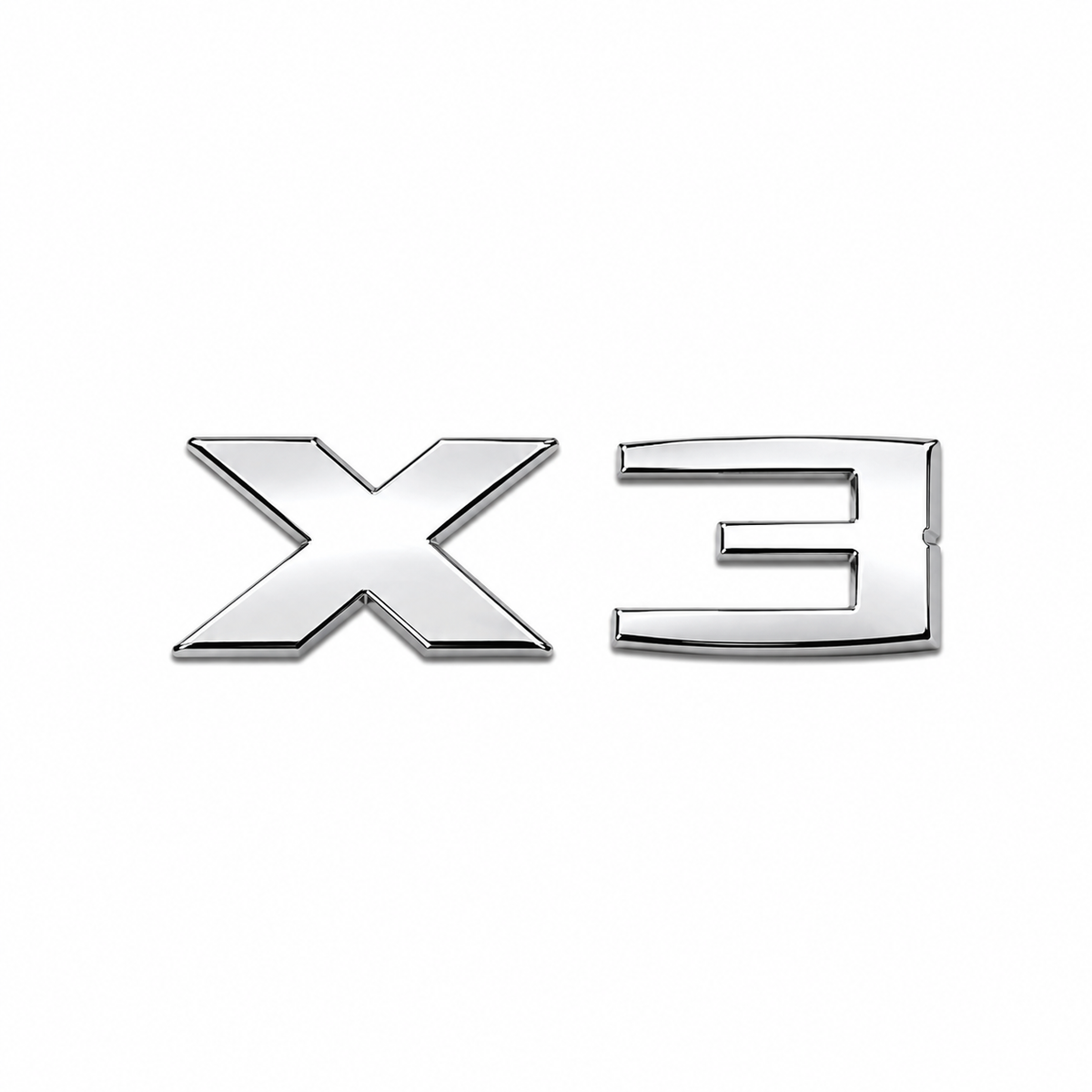 X3 Y.M. Krom Bagaj Yazısı BMW Uyumlu