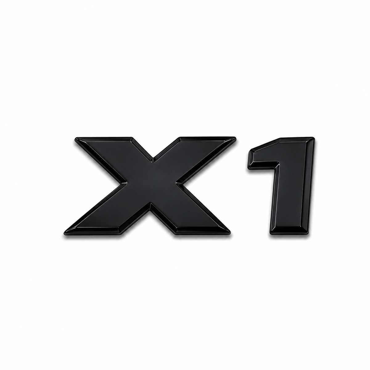 X1 Y.M. Siyah Bagaj Yazısı BMW Uyumlu