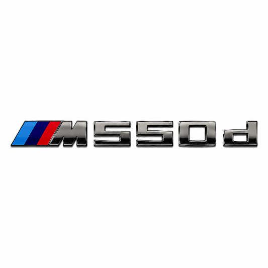 M550D Krom Bagaj Yazısı BMW Uyumlu