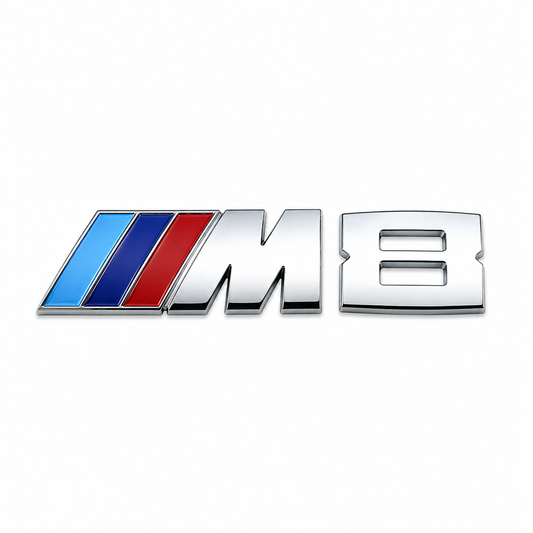 M8 Krom Bagaj Yazısı BMW Uyumlu