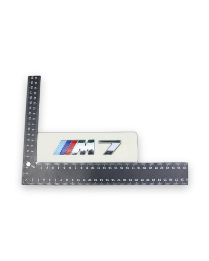 M7 Krom Bagaj Yazısı BMW Uyumlu