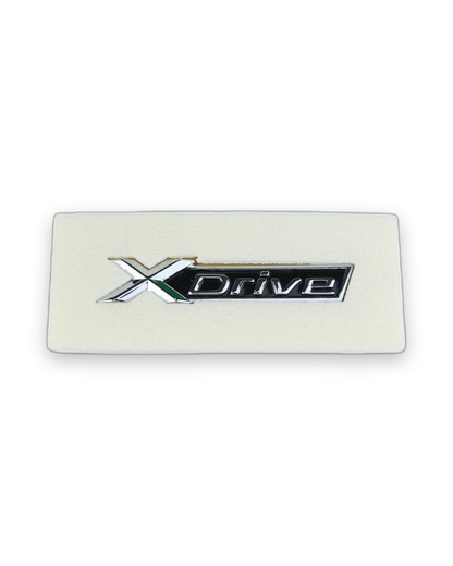 X DRIVE Krom Bagaj Yazısı BMW Uyumlu