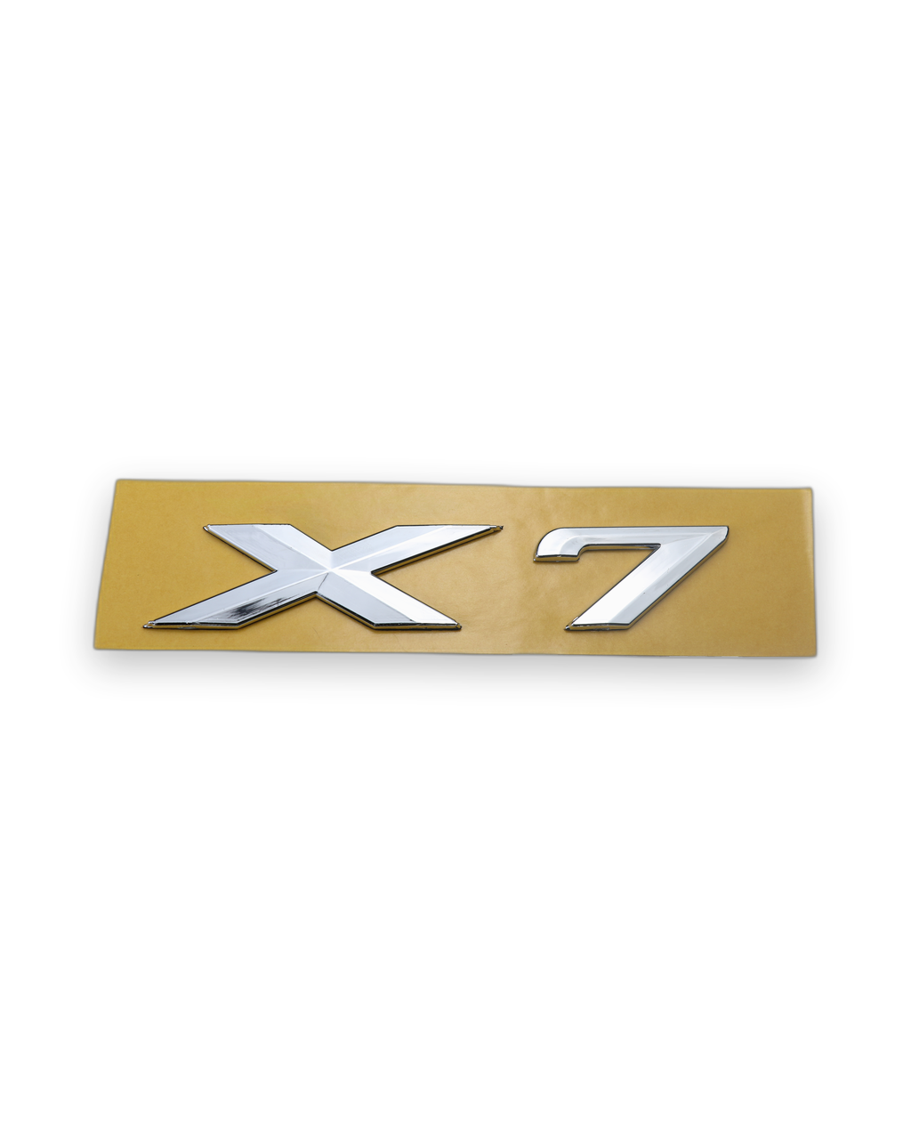 X7 Büyük Krom Bagaj Yazısı BMW Uyumlu