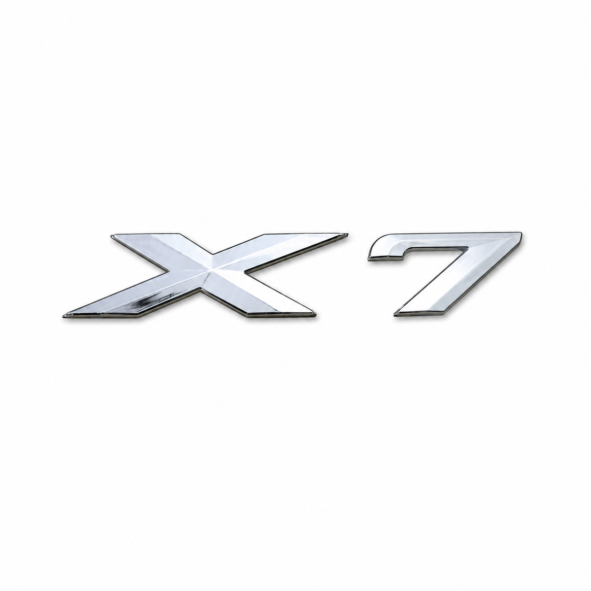 X7 Büyük Krom Bagaj Yazısı BMW Uyumlu