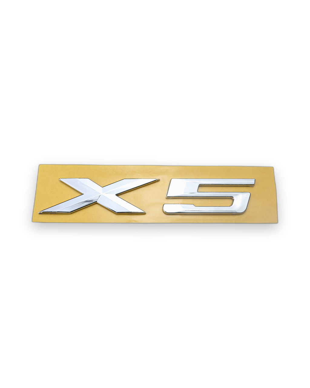 X5 Büyük Krom Bagaj Yazısı BMW Uyumlu