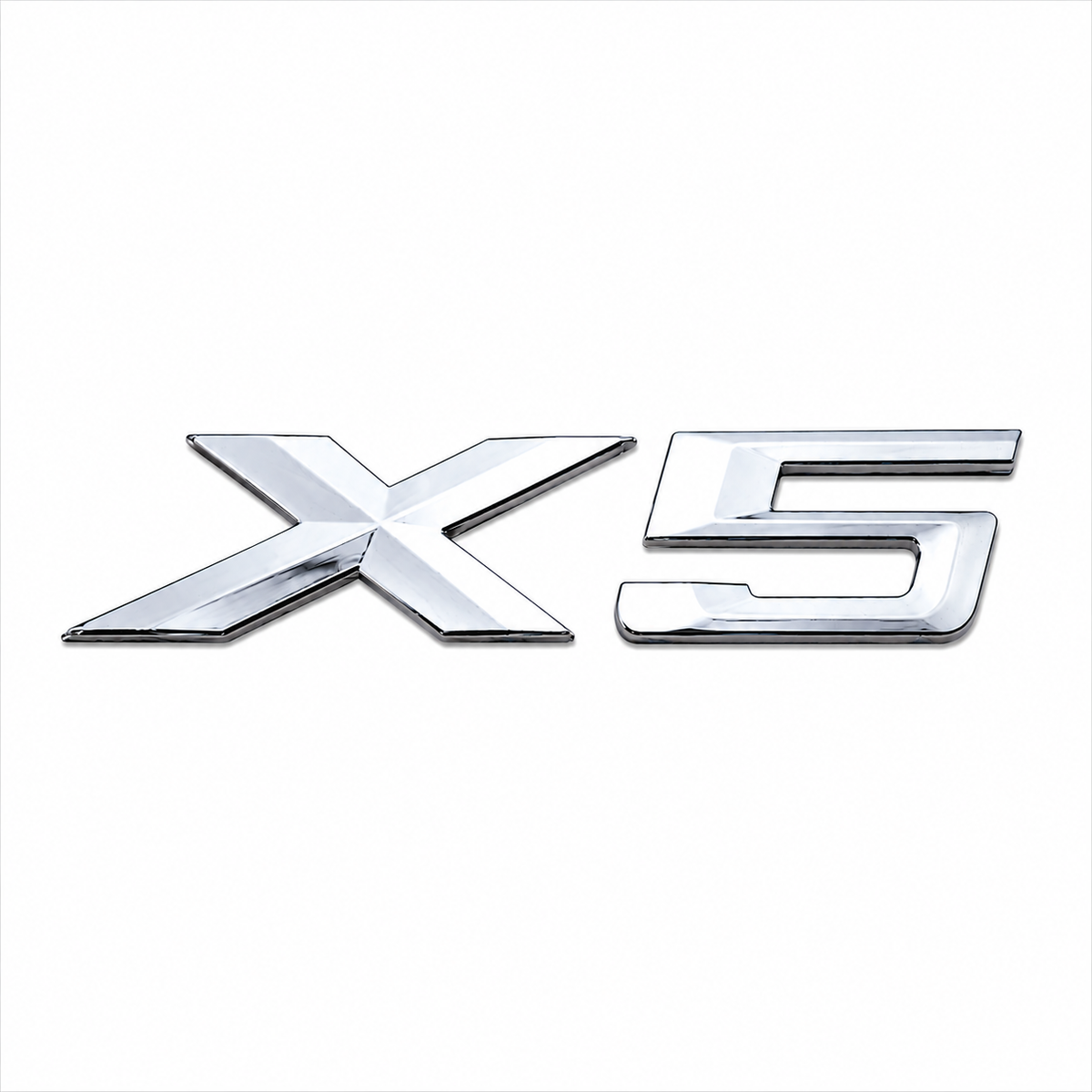 X5 Büyük Krom Bagaj Yazısı BMW Uyumlu